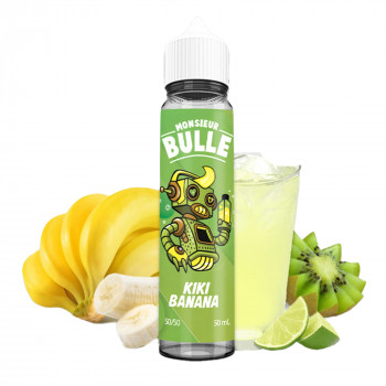 Fournisseur e-liquide Kiki Banana 50ml 0mg Liquideo | Univape